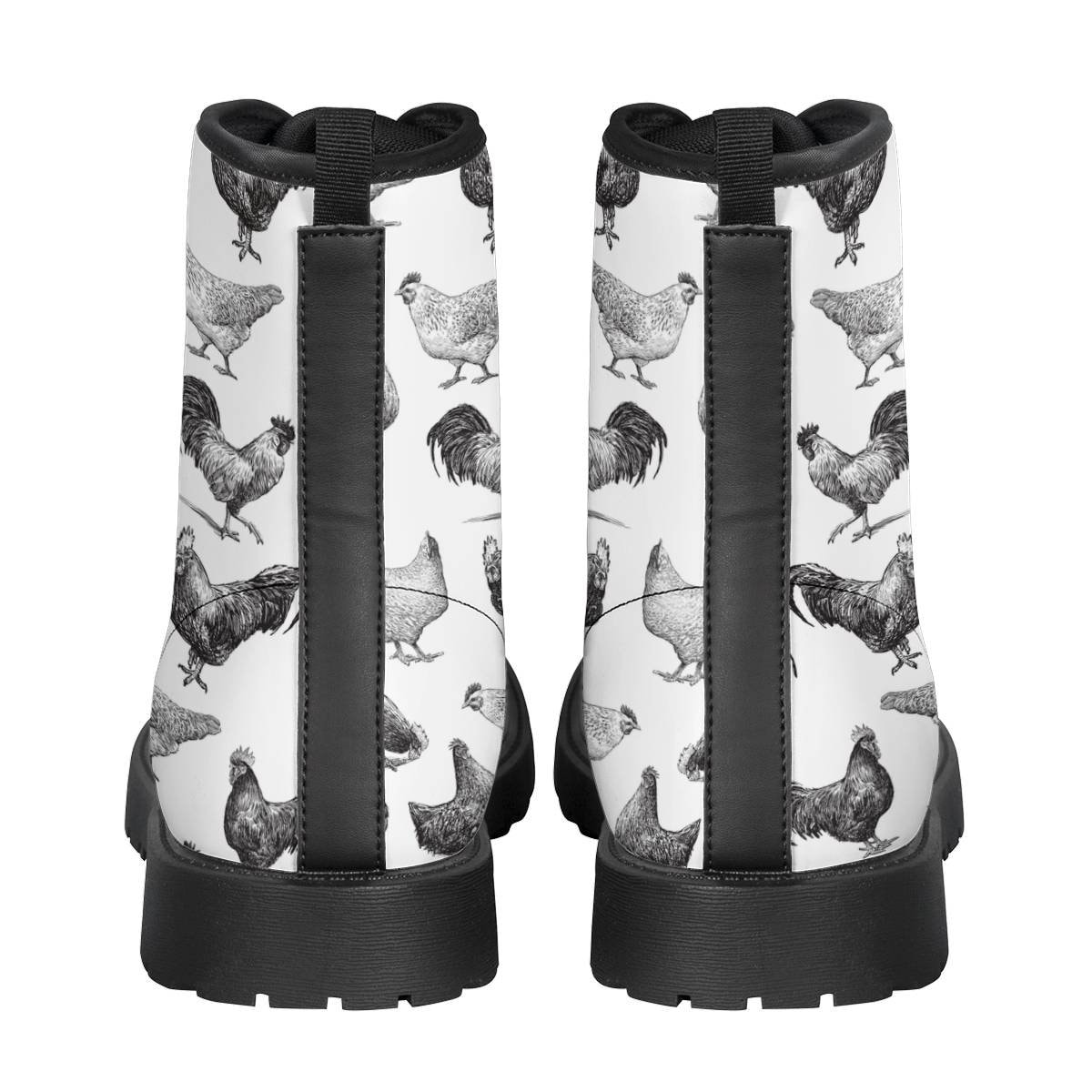 Chicken Boots Chicken leather boots Chicken women boots Etsy