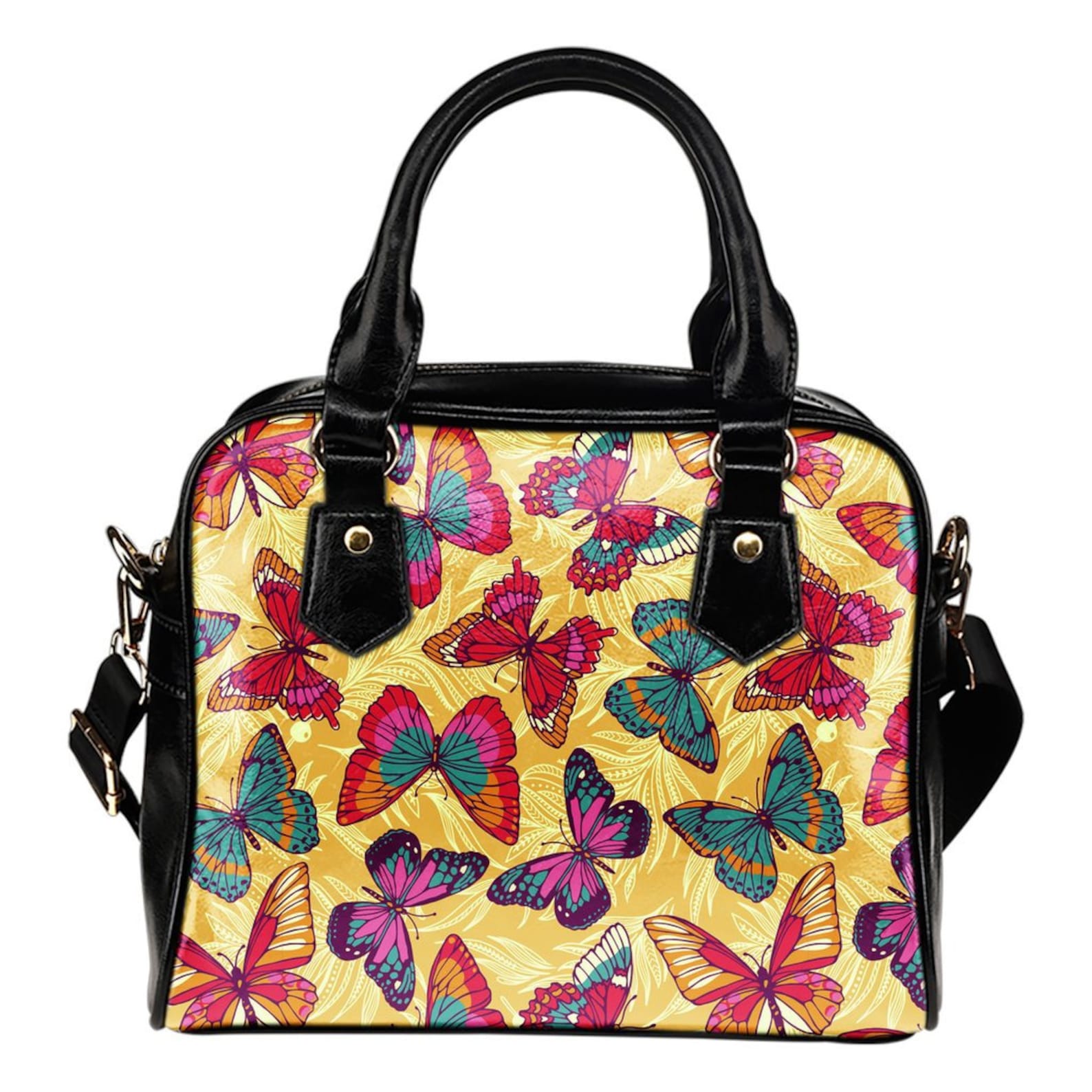 Butterfly Handbags Butterfly Shoulder Handbags Butterfly Etsy UK