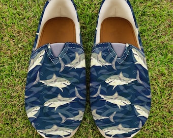 Shark Shoes | Women Shoes | Shoes With Shark | Women Canvas Shoes |   Style | Women Casual Shoes | Shark Gifts | Shark Lover | Shark