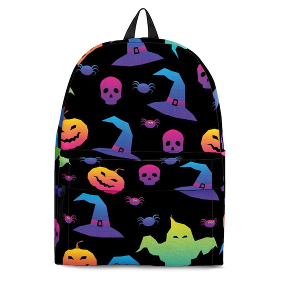 Personalized Halloween Backpack: Pumpkin, Ghost, Skull  display picture 2