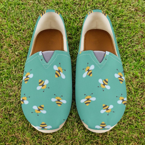 Bee Shoes | Bee Women Shoes | Shoes With Bee | Bee Women Canvas Shoes |   Style | Bee Women Casual Shoes | Bee Gifts | Bee