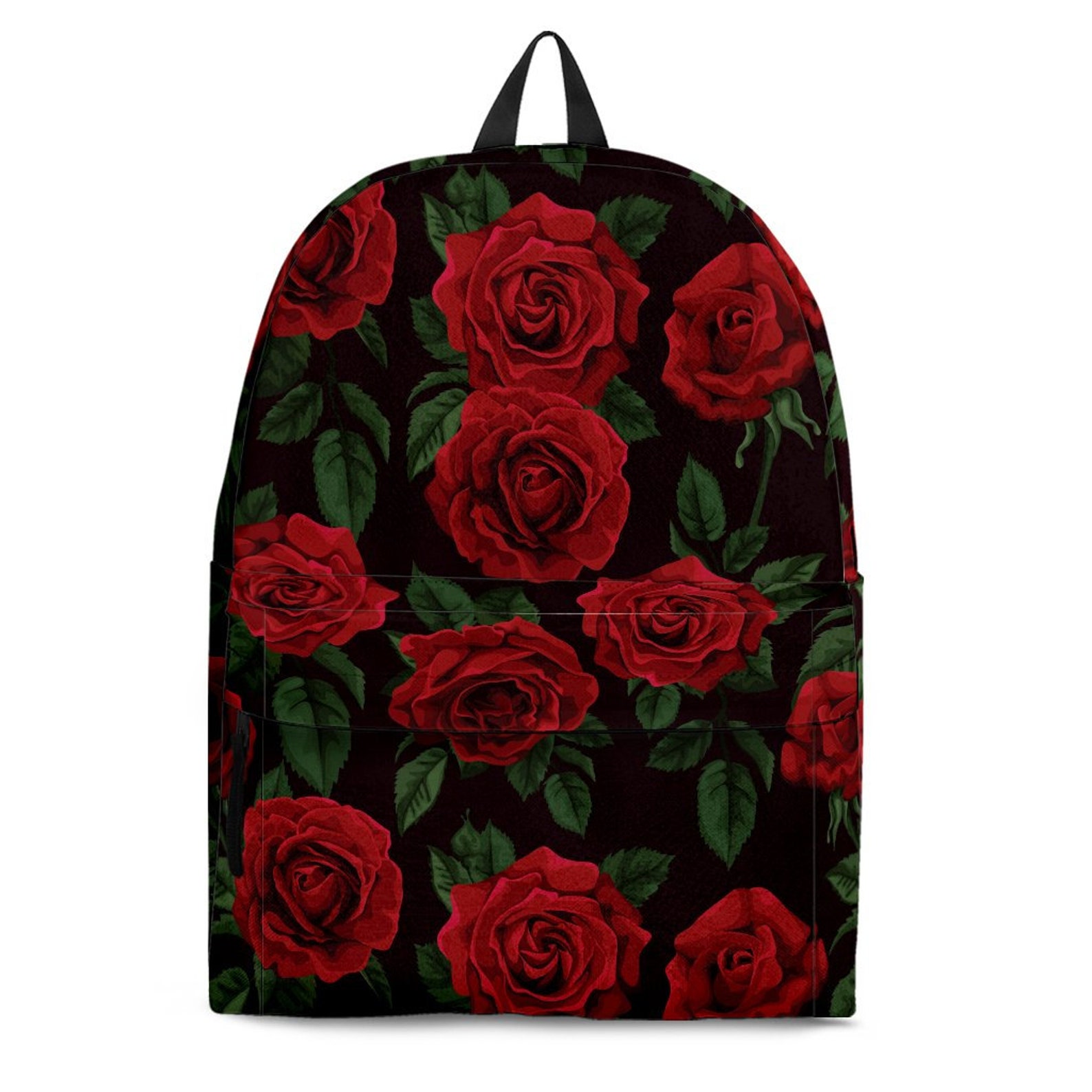 Personalized Rose Backpack Rose Backpack Kid Rose Backpack - Etsy