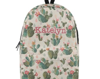 mini cactus backpack