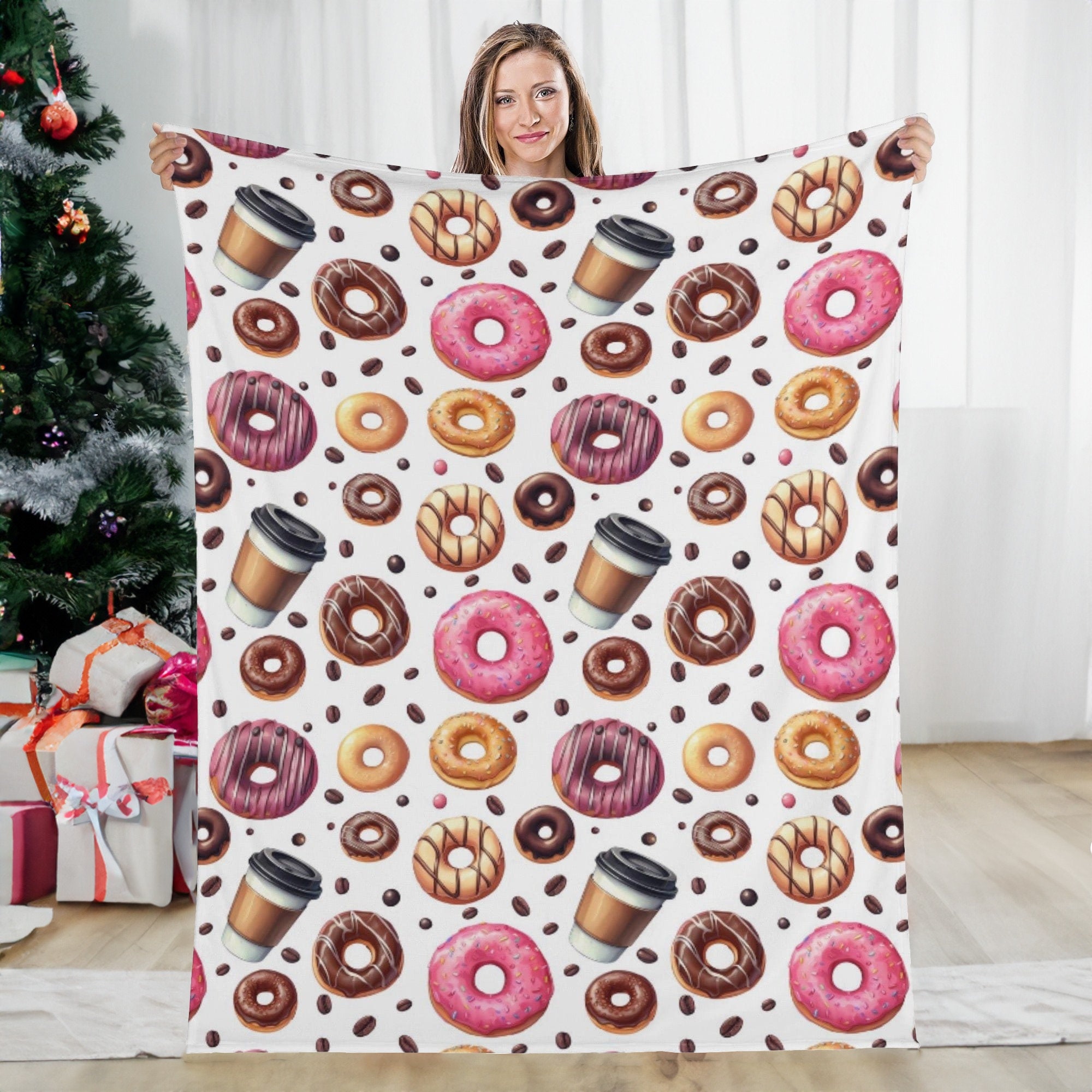 Donut Throw Blanket 4 Sizes for Kids and Adults Etsy