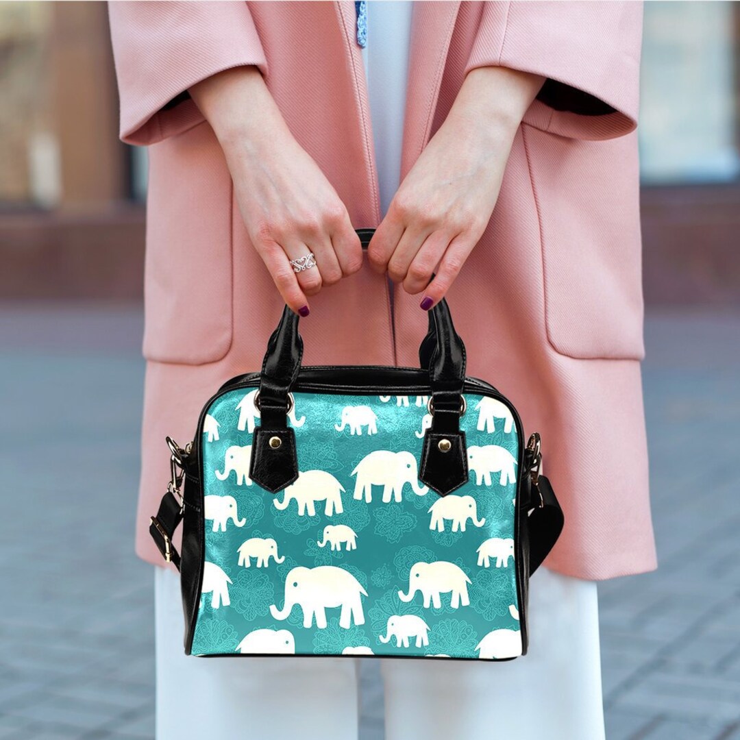 Elephant Handbags Elephant Shoulder Handbags Elephant Etsy