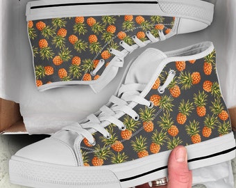 pineapple vans etsy