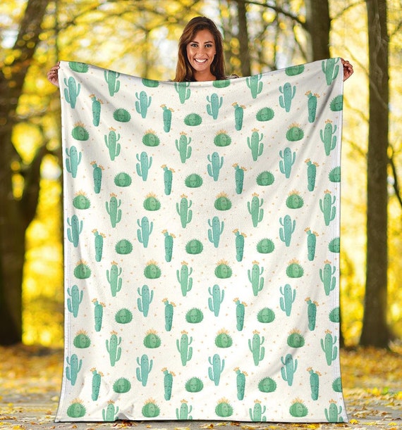 Cactus throw blanket hotsell