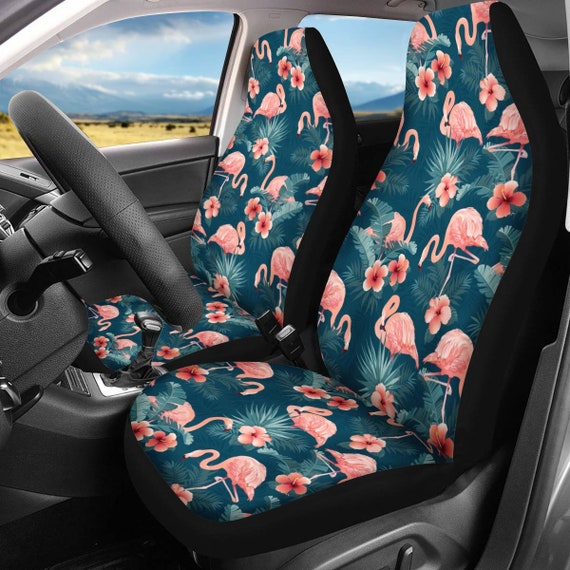 Regelen bedrijf in de tussentijd Flamingo Car Seat Cover Flamingo Car Seat Set Flamingo Bench - Etsy