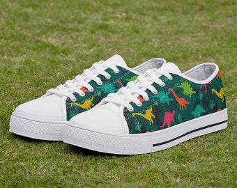 Dinosaur Sneakers for Women and Kids - Fun and Stylish Dinosaur Footwear