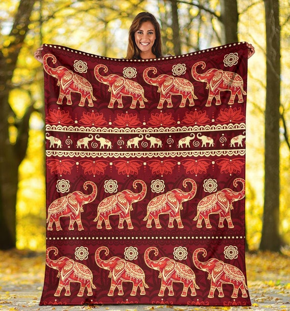 Elephant throw blanket new arrivals