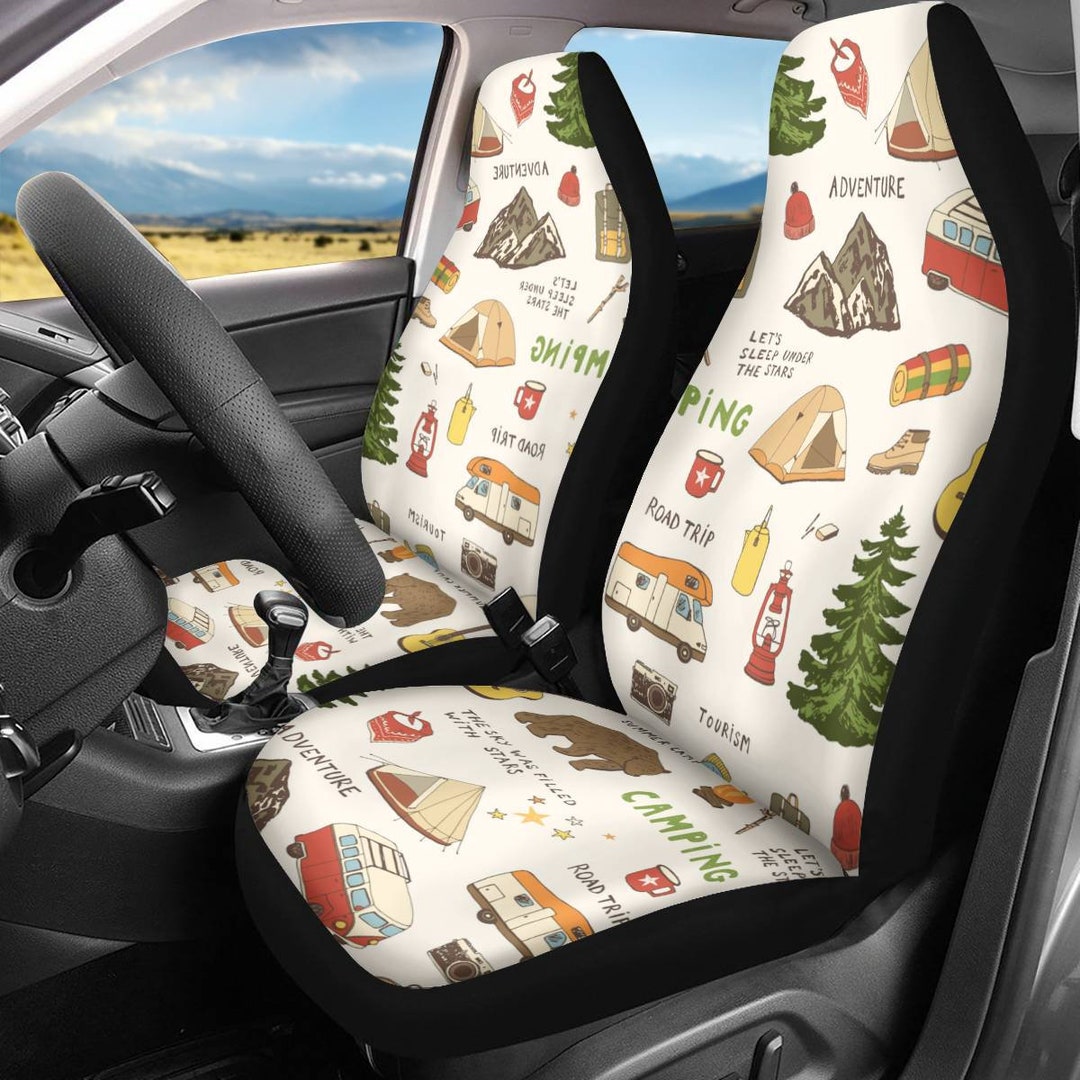 Camping Car Seat Covers Camping Car Accessories Camping Car Etsy