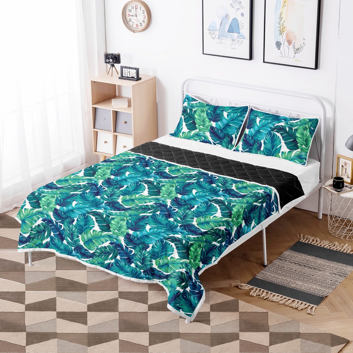 Tropical Quilt Tropical Quilt Sets Tropical Quilt Bed Sets Etsy