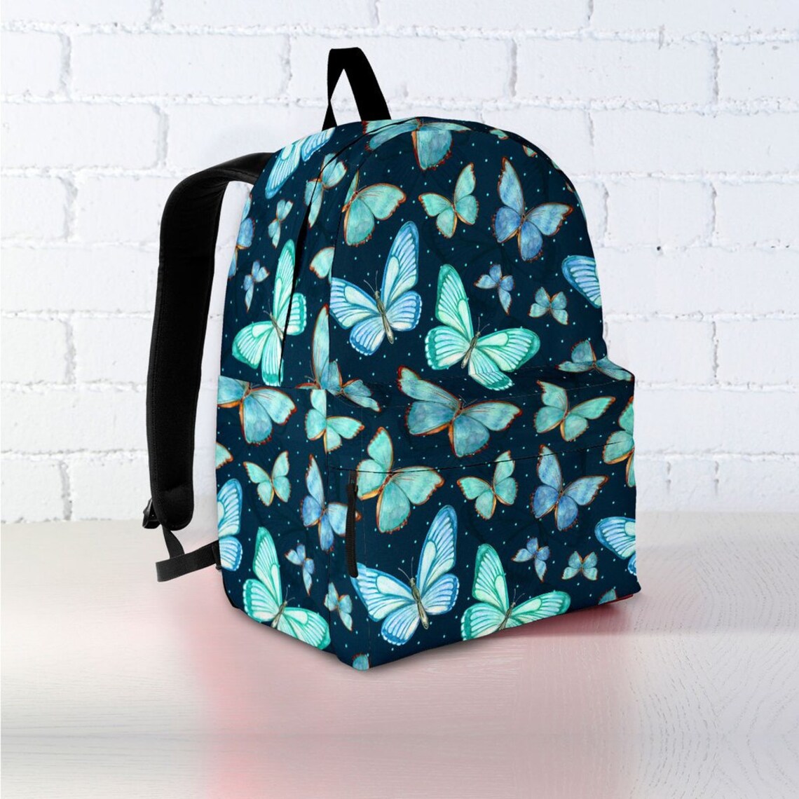 Personalized Butterfly Backpack Backpack Backpack Women Etsy