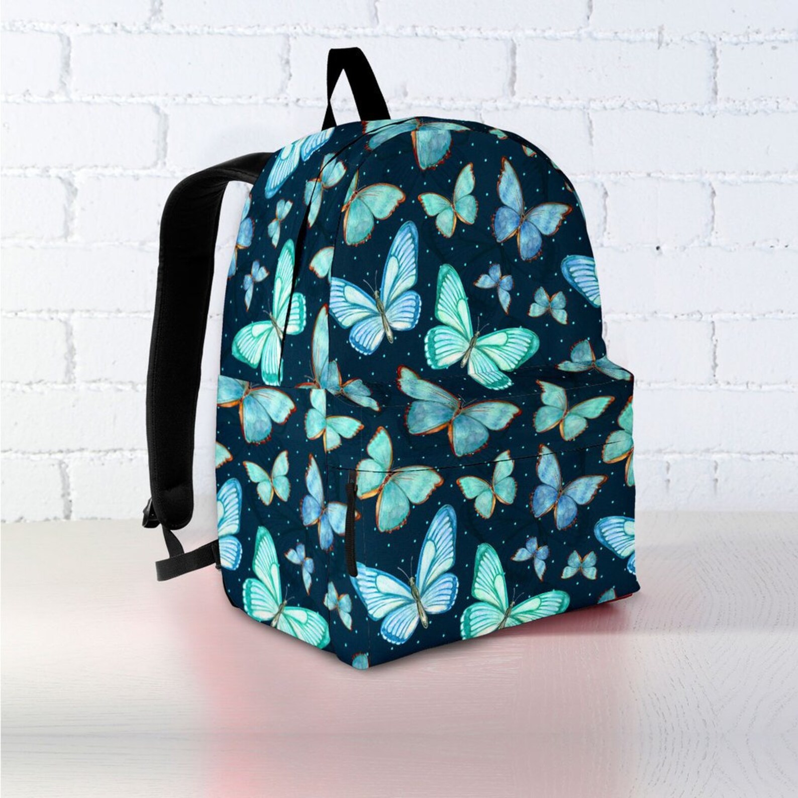 Personalized Butterfly Backpack Backpack Backpack Women Etsy