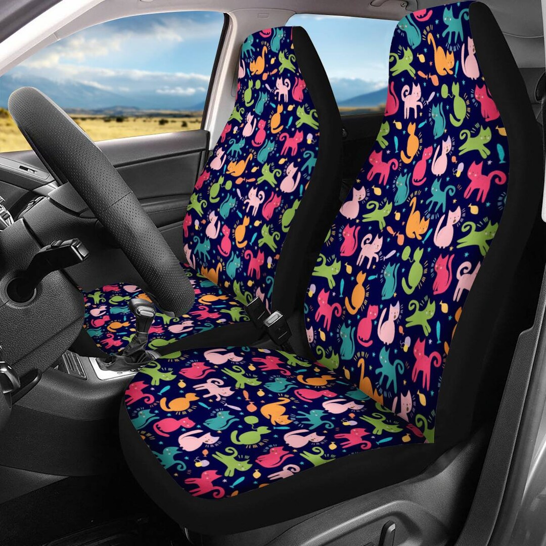 Cat Car Seat Covers Cat Seat Cover Cat Bench Seat Cover Cat Etsy