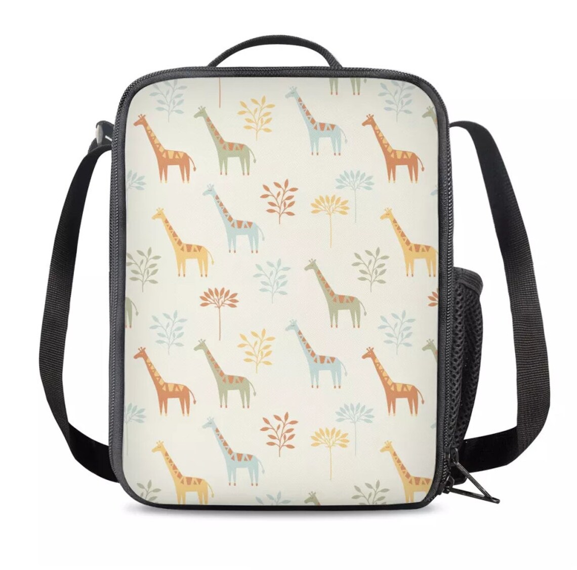 Personalized Giraffe Backpack With Lunch Bag and Pencil Case - Etsy