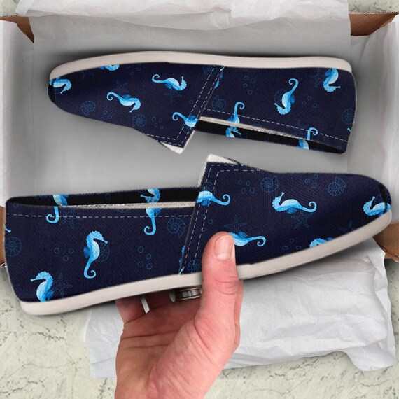 caballito azul zapatos
