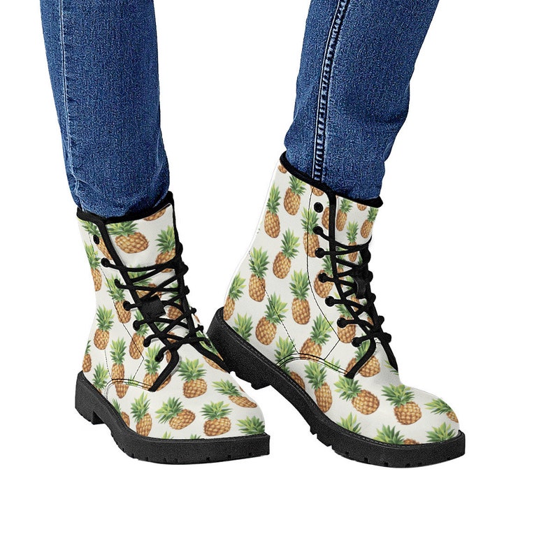 Pineapple Boots Pineapple women boots Pineapple leather boots Pineapple men boots Pineapple unisex boots