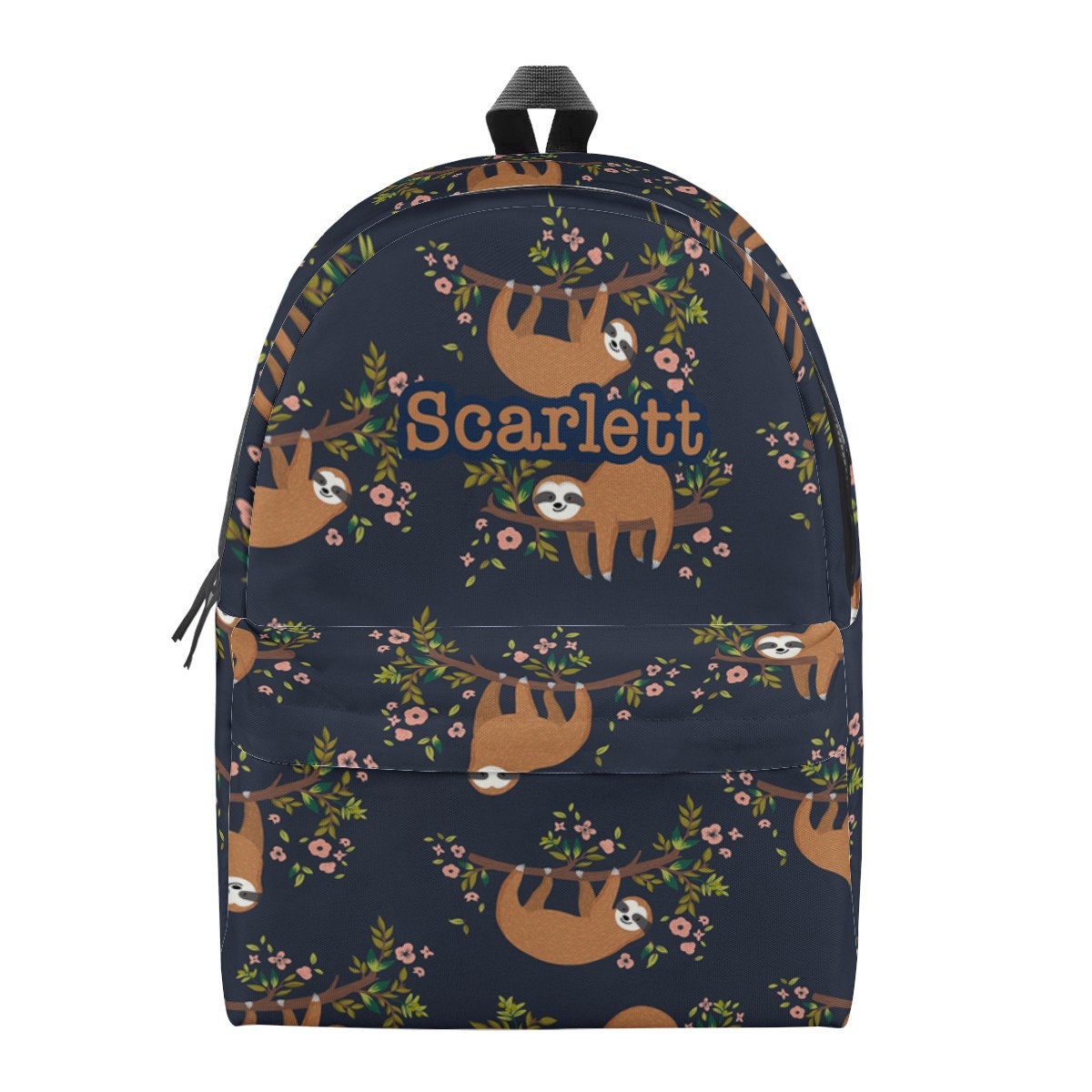 Personalized Sloth Backpack With Lunch 