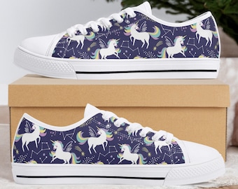 Unicorn Low Top Canvas Shoes