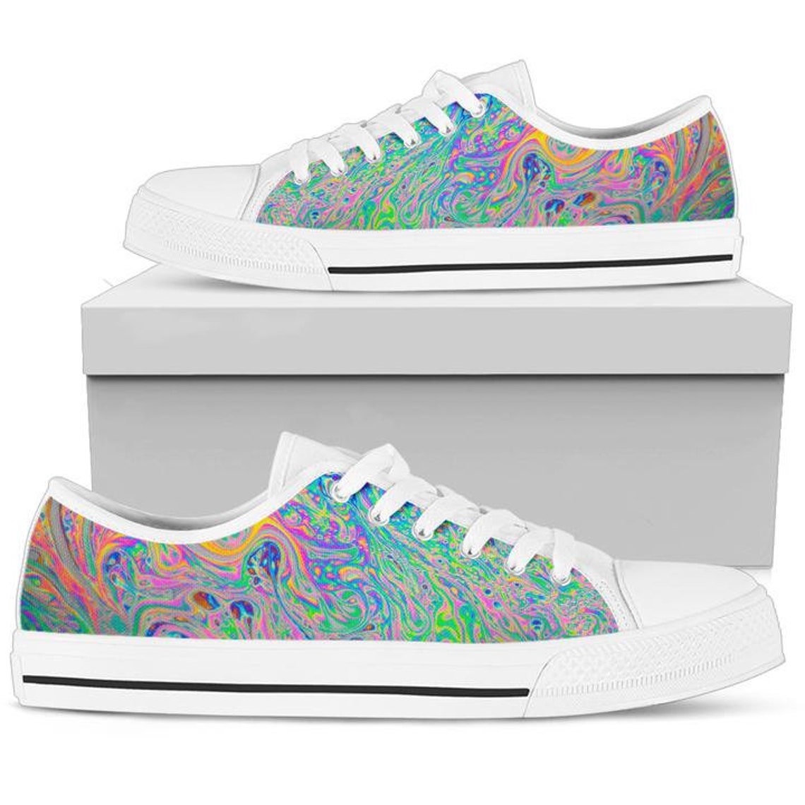 psychedelic shoes nike