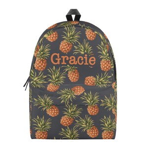 Personalized Pineapple Backpack Pineapple Gift | Pineapple |