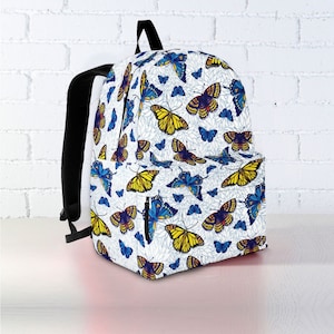 Personalized Butterfly Backpack