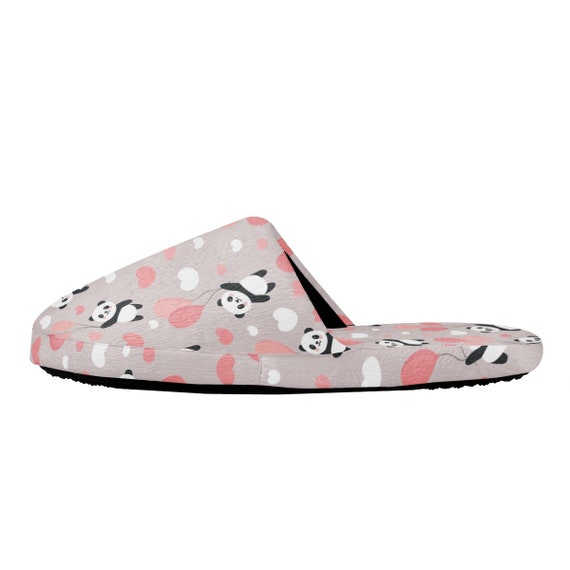 Panda slippers online womens