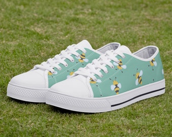 Bee Sneakers for Women and Kids - Cute and Comfy Shoes for Bee Lovers