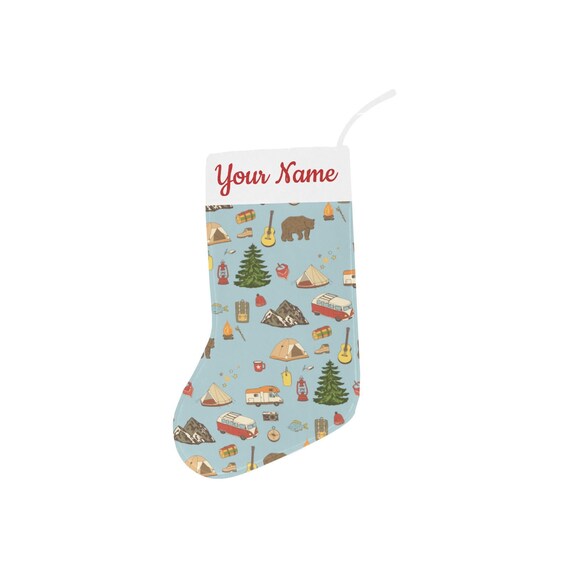Camping christmas stocking Outlet