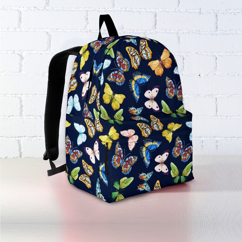 Personalized Butterfly Backpack Backpack Backpack Women Etsy
