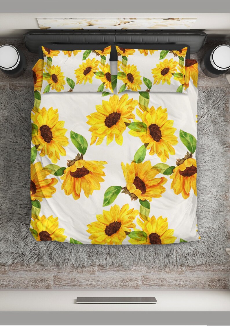 Sunflower Bedding Duvet Cover Image 0