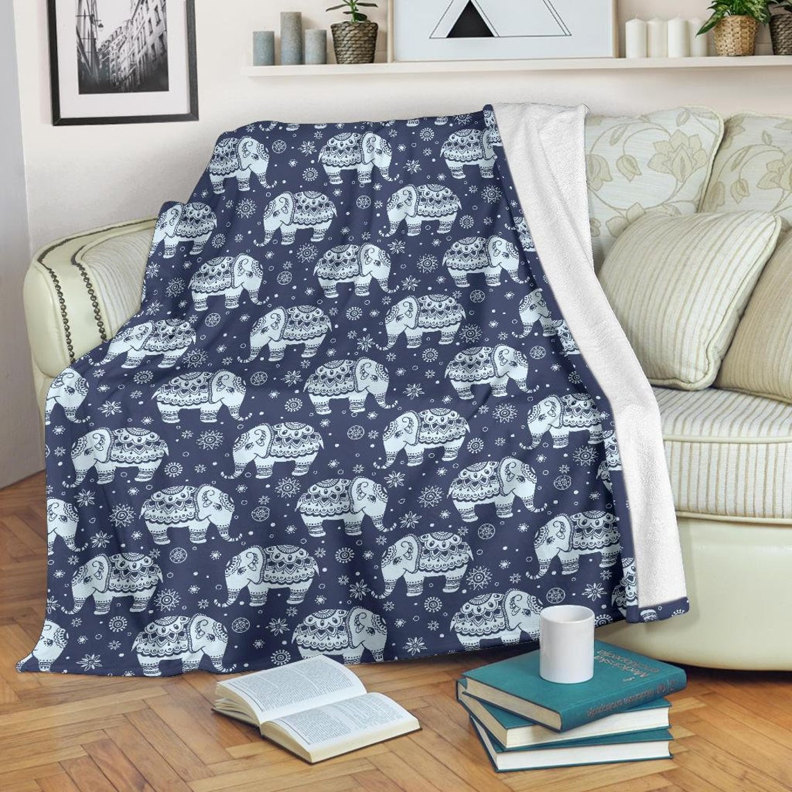 Elephant Blanket Elephant Throw Blanket Elephant Fleece Etsy