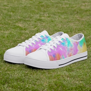 Tie Dye Shoes, Tie Dye Sneakers, Tie Dye Women Shoes, Tie Dye Kid Shoes, Tie Dye Canvas Shoes
