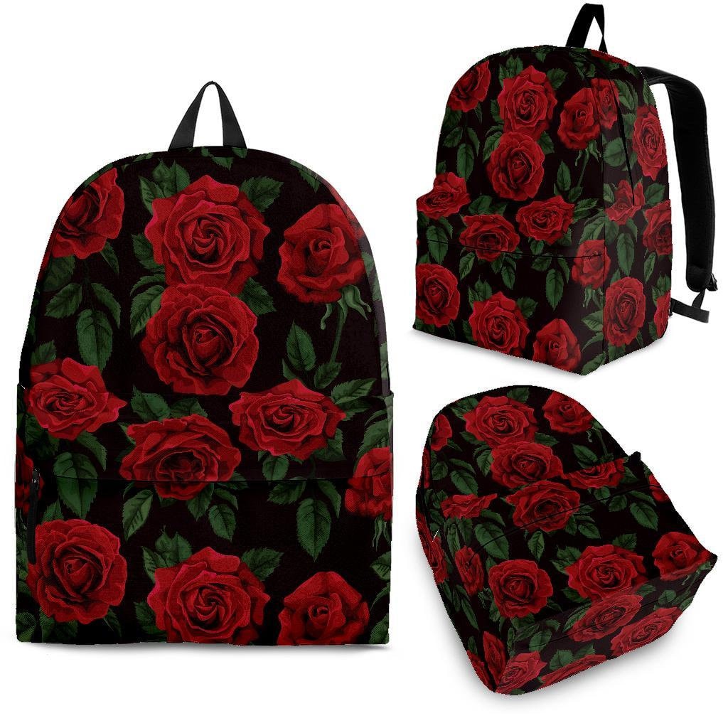 Personalized Rose Backpack Rose Backpack Kid Rose Backpack - Etsy