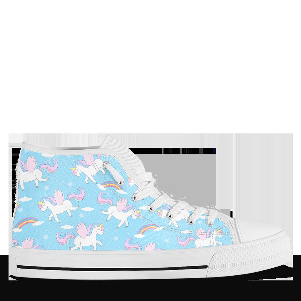 unicorn high top trainers