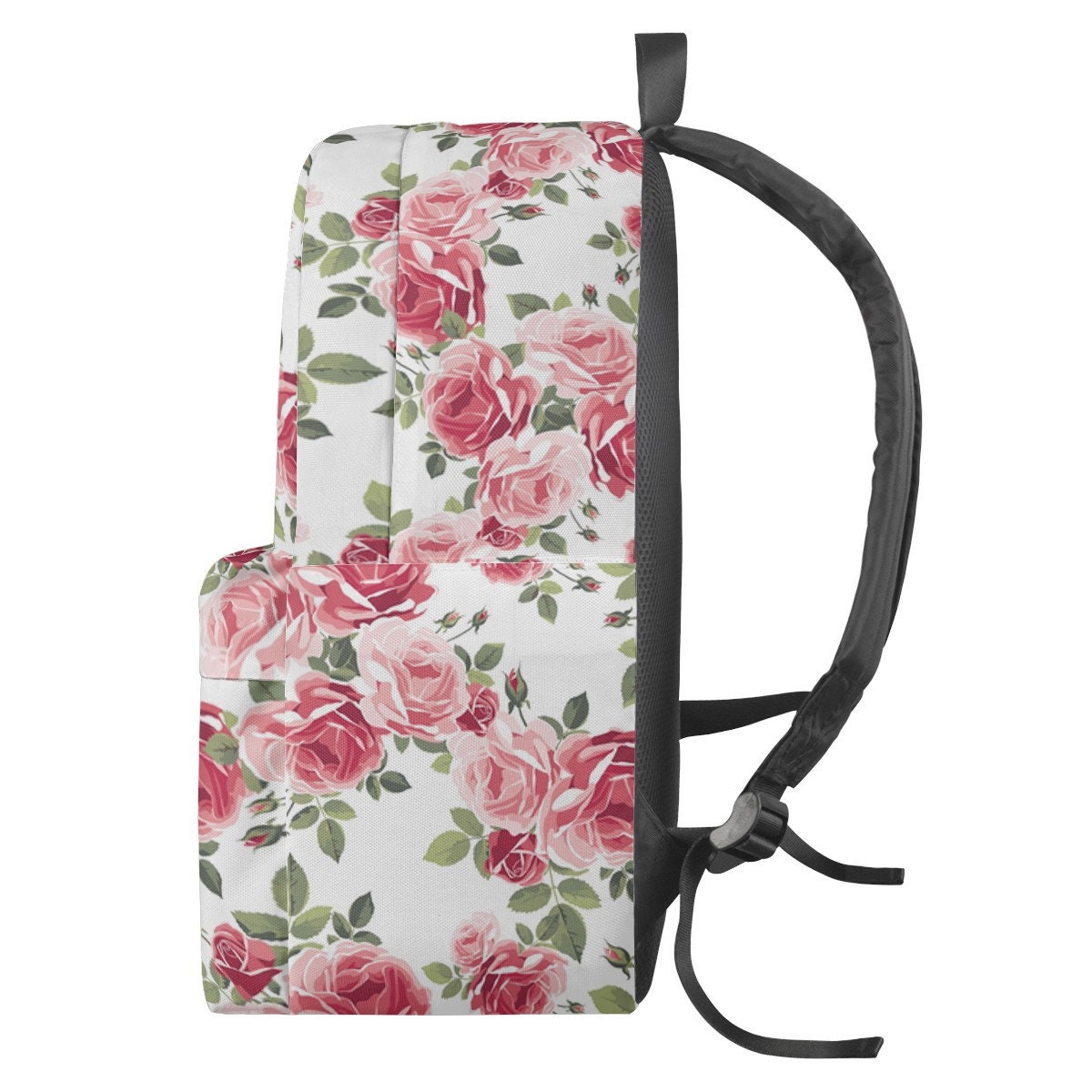 Personalized Rose Backpack Rose Backpack Kid Rose Backpack Etsy