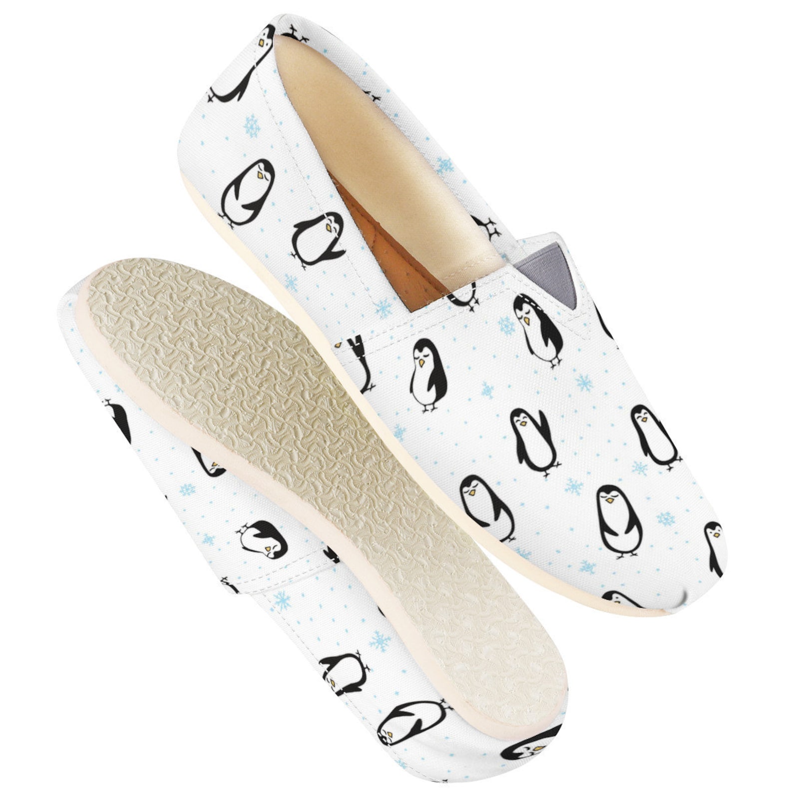 Penguin Shoes Penguin Women Shoes Shoes With Penguin - Etsy