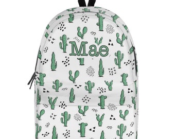 KUWT Tropical Summer Botanical Cactus PU Leather Backpack Photo Custom Shoulder Bag School College Book Bag Casual Daypacks Diaper Bag for Women and Girl KUWT Tropical Summer Botanical Cactus PU Leather Backpack Photo Custom Shoulder Bag School College Book Bag Casual Daypacks Diaper Bag for Women and Girl