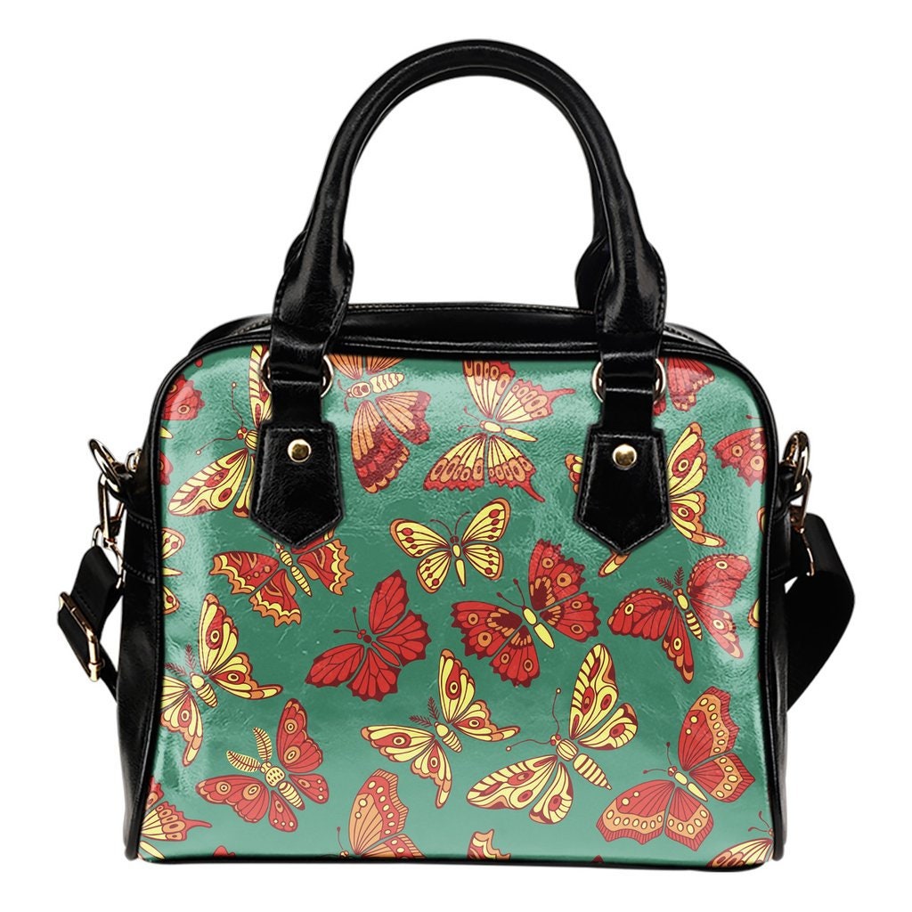 Butterfly Handbags Butterfly Shoulder Handbags Butterfly Etsy UK