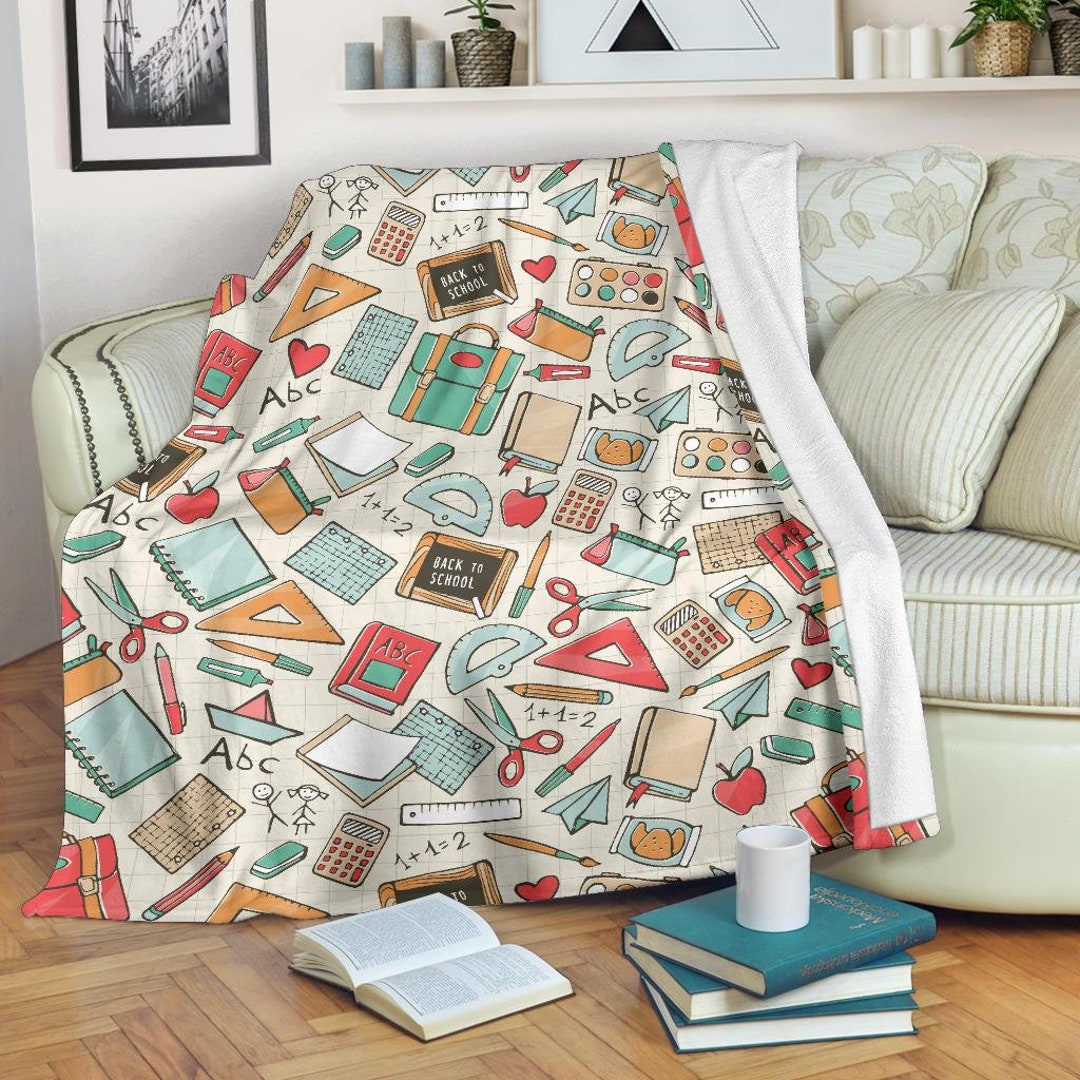 Teacher Blanket, Teacher Throw Blanket, Teacher Fleece Blanket, Teacher
