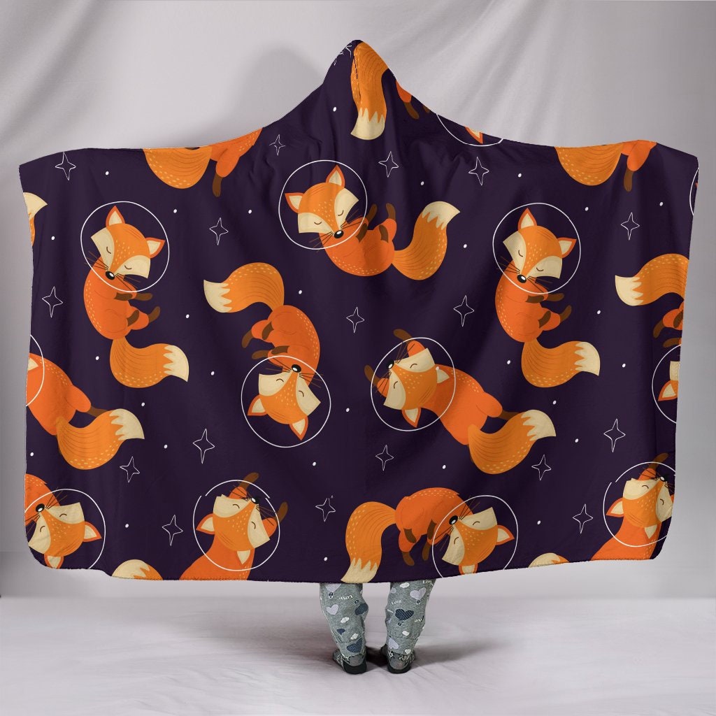 Fox Hooded Blanket | Fox Blanket