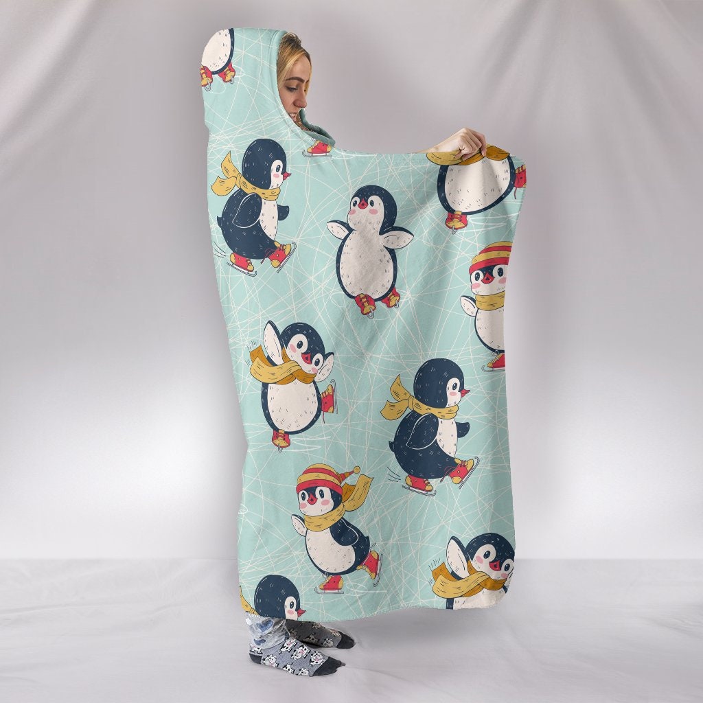 Penguin Hooded Blanket | Penguin Blanket