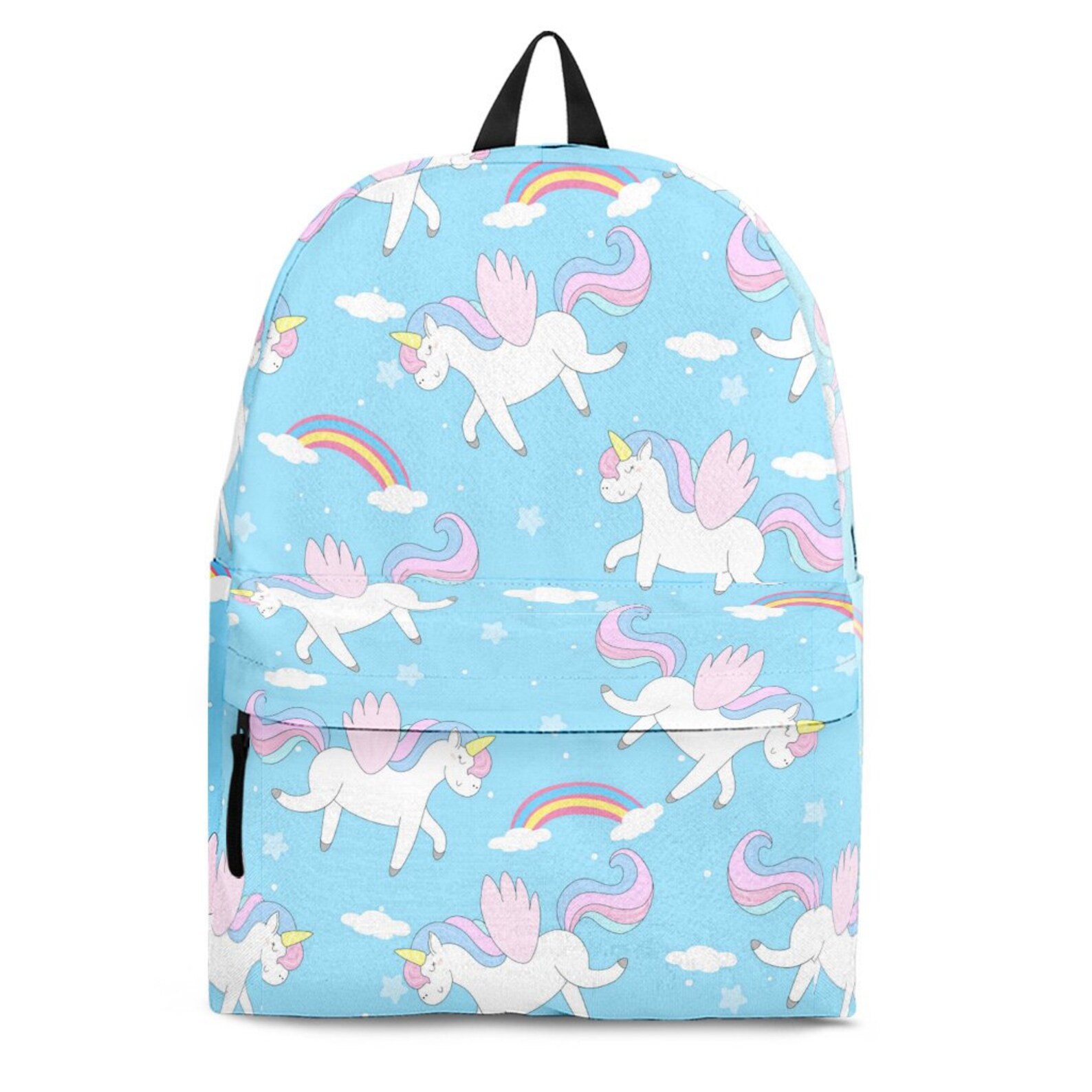 personalized unicorn backpack and lunchbox