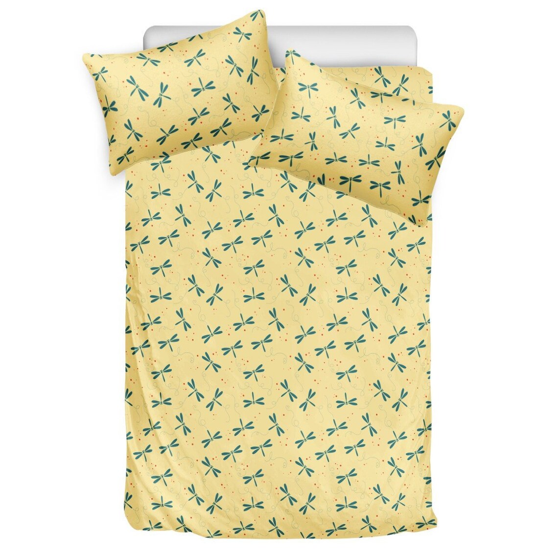 Dragonfly Duvet Cover Set Etsy