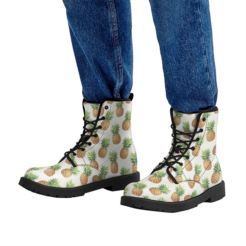 Pineapple Boots Pineapple women boots Pineapple leather boots Pineapple men boots Pineapple unisex boots