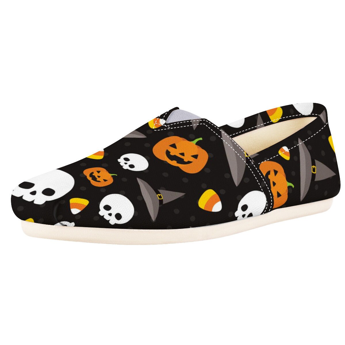 Halloween Shoes Halloween Women Shoes Shoes With Halloween Etsy