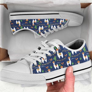 Llama Shoes, Llama Sneakers, Llama Women Shoes, Llama Kid Shoes, Shoes With Llama