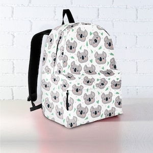 Personalized Koala Backpack Koala Gift | Koala Lover | Koala