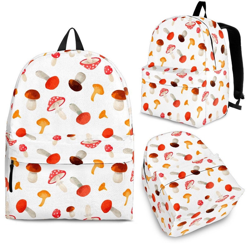 Custom Name Backpack Mushroom Backpack Mushroom | Mushroom Backpack Kid Mushroom Gift Mushroom Backpack Women